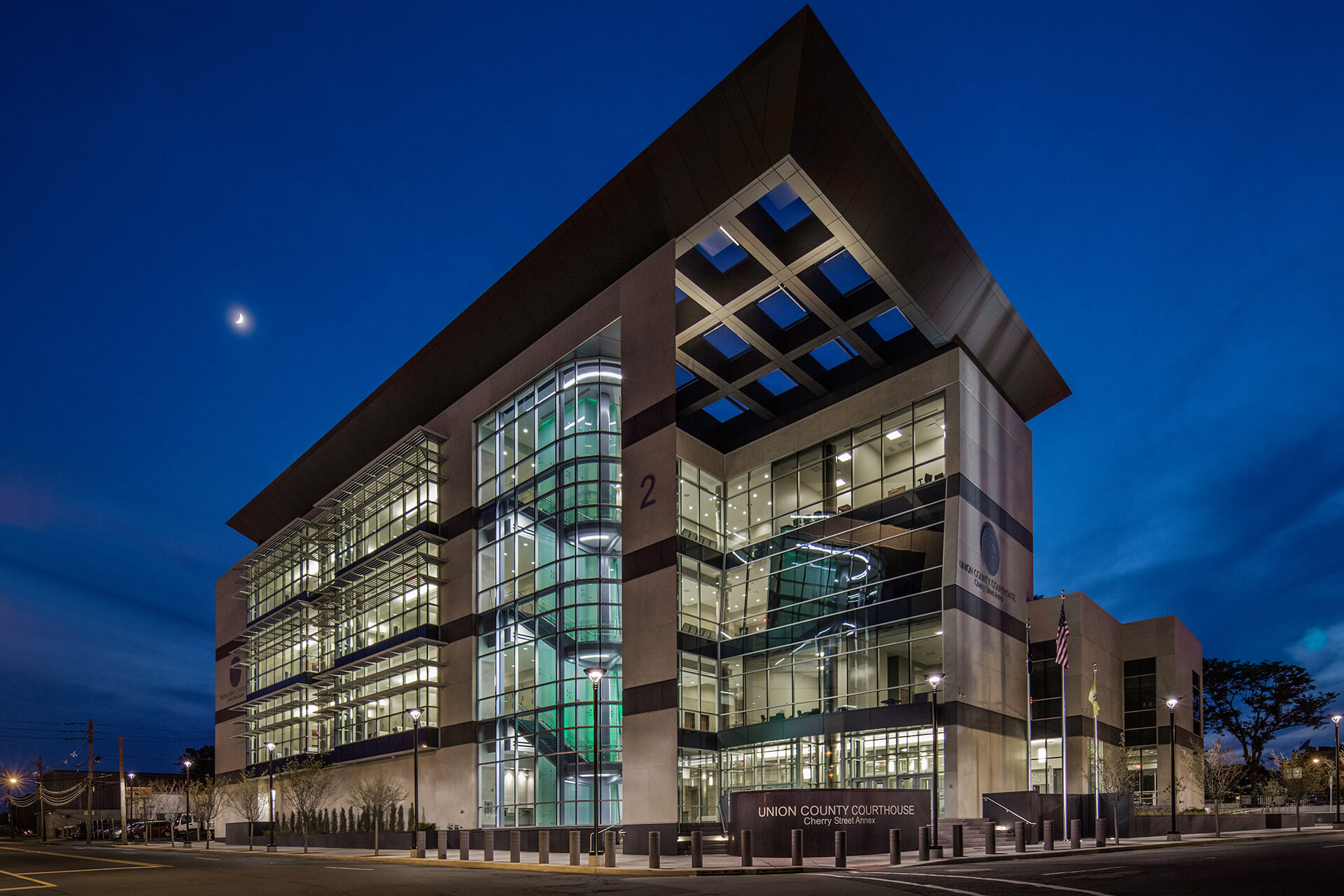 Union-County-Courthouse-Exterior-Night